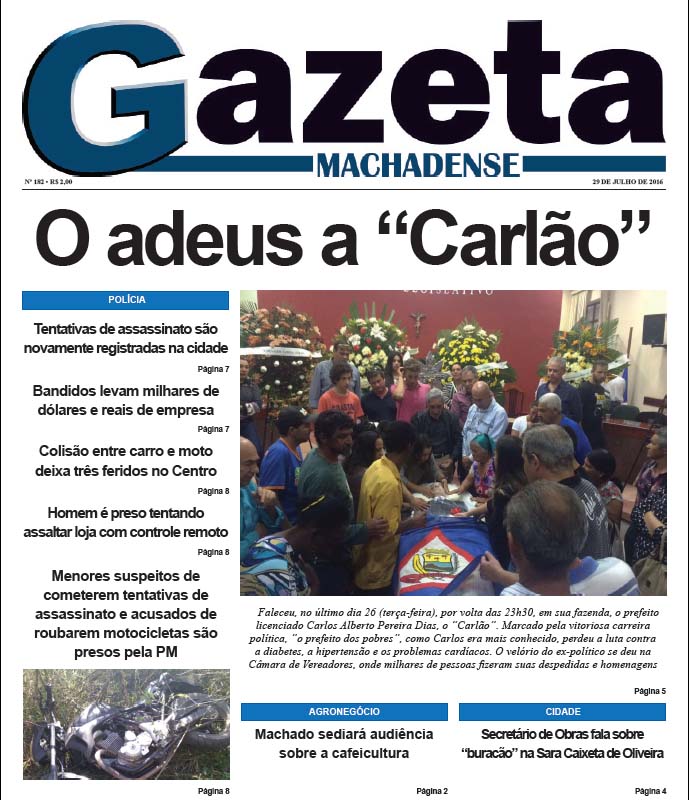 Capa Gazeta