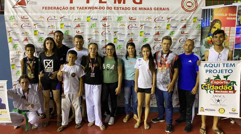 Amaca; Esporte cidadão; taekwondo; jiu jitsu; – Gazeta Machadense